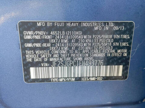 2014 Subaru Forester 2.0XT Touring