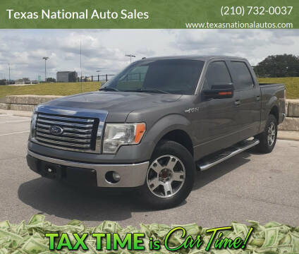 2012 Ford F-150 for sale at Texas National Auto Sales in San Antonio TX