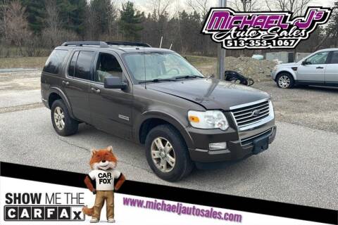 2008 Ford Explorer for sale at MICHAEL J'S AUTO SALES in Cleves OH
