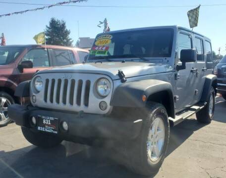 2016 Jeep Wrangler Unlimited for sale at 831 Motors in Freedom CA