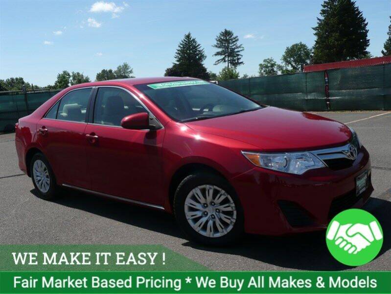 2012 Toyota Camry for sale at Shamrock Motors in East Windsor CT