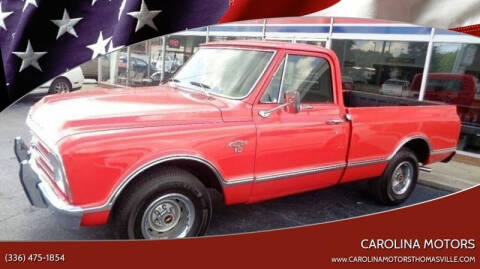 1967 Chevrolet C/K 1500 Series for sale at Carolina Motors - Carolina Classics & More-Thomasville in Thomasville NC