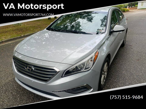 2015 Hyundai Sonata for sale at VA Motorsport in Chesapeake VA