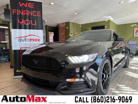 2017 Ford Mustang for sale at AutoMax in West Hartford CT