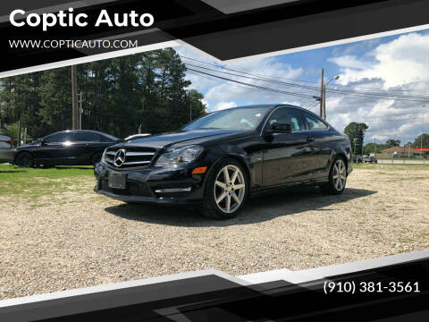 2012 Mercedes-Benz C-Class for sale at Coptic Auto in Wilson NC