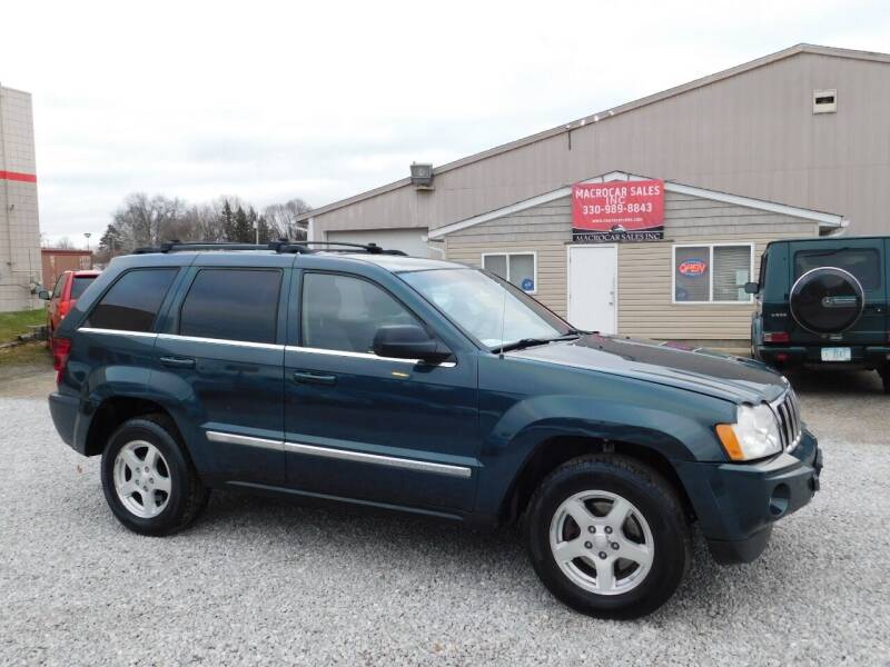 2005 Jeep Grand Cherokee for sale at Macrocar Sales Inc in Akron OH