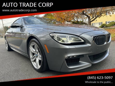 2017 BMW 6 Series for sale at AUTO TRADE CORP in Nanuet NY