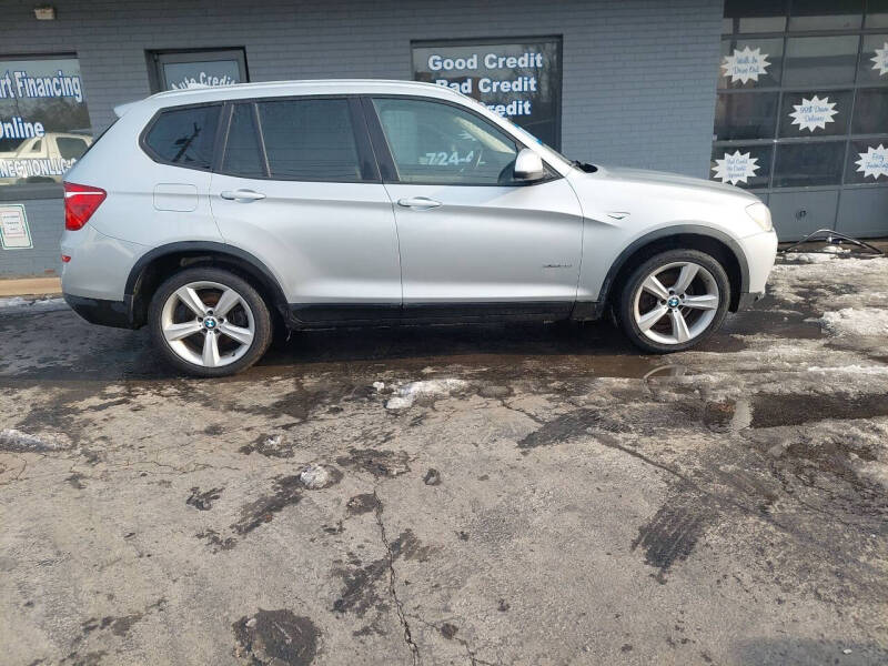 2017 BMW X3 for sale at Auto Credit Connection LLC in Uniontown PA