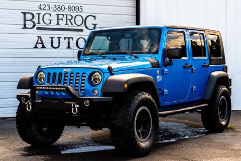 2015 Jeep Wrangler Unlimited for sale at Big Frog Auto in Cleveland TN