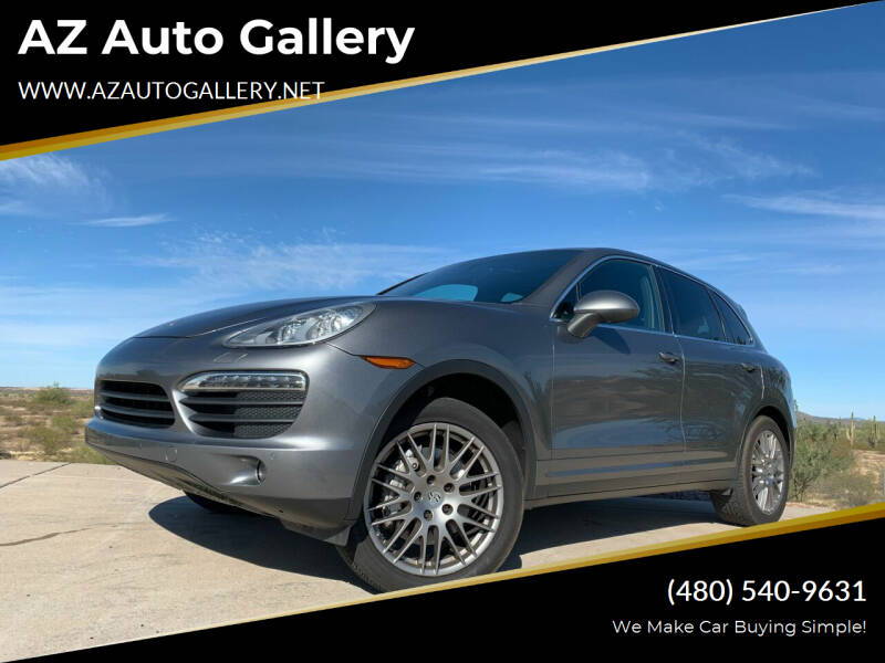 2012 Porsche Cayenne for sale at AZ Auto Gallery in Mesa AZ