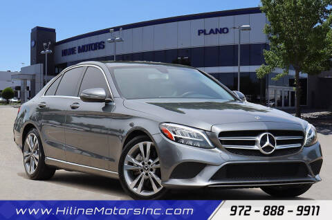 2019 Mercedes-Benz C-Class for sale at HILINE MOTORS in Plano TX