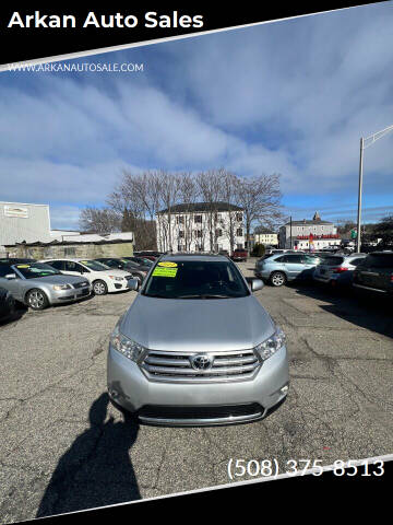 2011 Toyota Highlander for sale at Arkan Auto Sales in Worcester MA