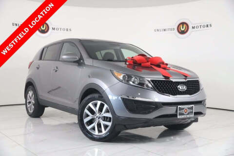 2016 Kia Sportage for sale at INDY'S UNLIMITED MOTORS - UNLIMITED MOTORS in Westfield IN