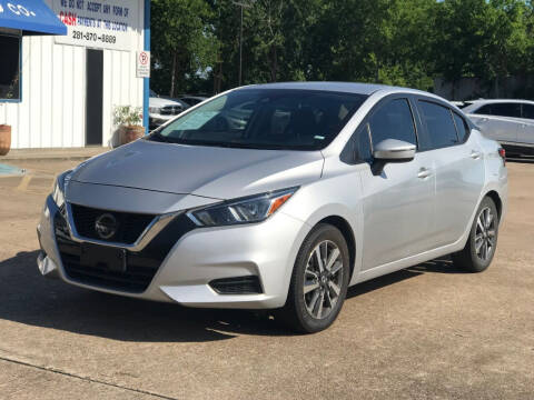 2021 Nissan Versa for sale at Discount Auto Company in Houston TX