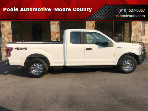 2016 Ford F-150 for sale at Poole Automotive -Moore County in Aberdeen NC