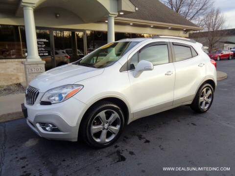 2014 Buick Encore for sale at DEALS UNLIMITED INC in Portage MI