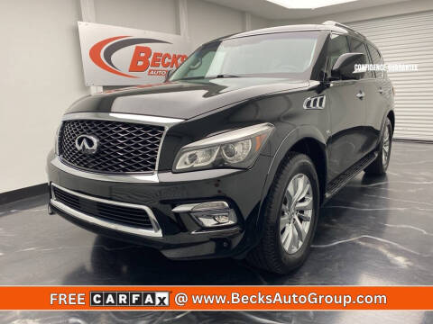 2017 Infiniti QX80 for sale at Becks Auto Group in Mason OH