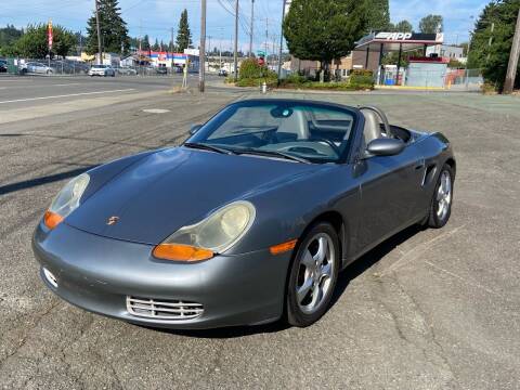 2002 Porsche Boxster for sale at Bright Star Motors in Tacoma WA