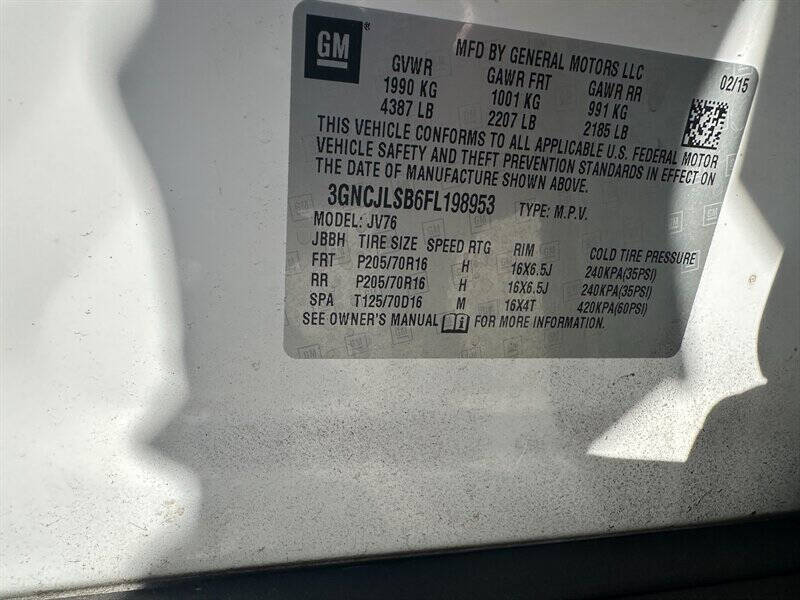 2015 Chevrolet Trax LT