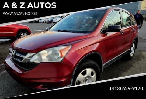 2011 Honda CR-V for sale at A & Z AUTOS in Westfield MA