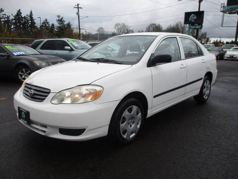2004 Toyota Corolla for sale at ALPINE MOTORS in Milwaukie OR