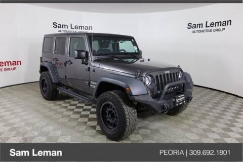 2016 Jeep Wrangler Unlimited for sale at Sam Leman Chrysler Jeep Dodge of Peoria in Peoria IL