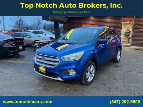 2017 Ford Escape for sale at Top Notch Auto Brokers, Inc. in McHenry IL