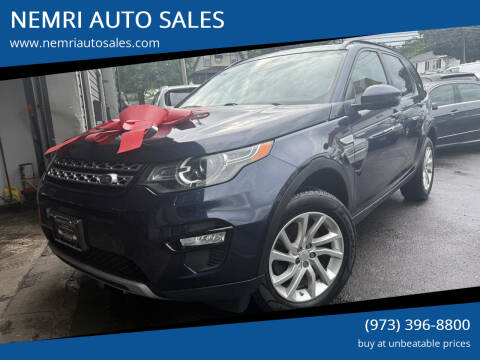 2016 Land Rover Discovery Sport for sale at NEMRI AUTO SALES in Dover NJ