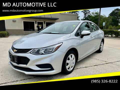 2018 Chevrolet Cruze for sale at MD AUTOMOTIVE LLC in Slidell LA