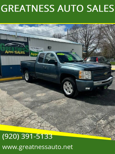 2011 Chevrolet Silverado 1500 for sale at GREATNESS AUTO SALES in Green Bay, WI