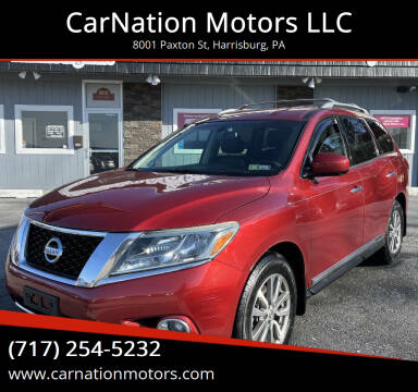 2015 Nissan Pathfinder for sale at CarNation Motors LLC in Harrisburg PA