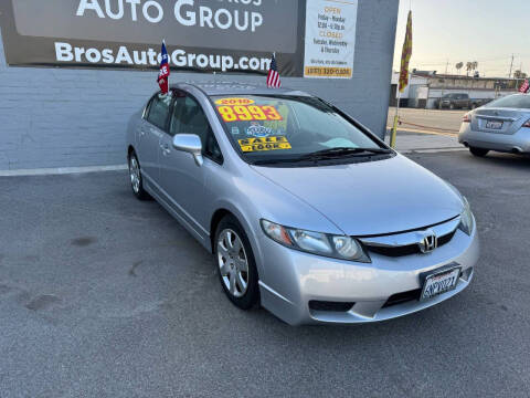 2010 Honda Civic for sale at BROS AUTO GROUP LLC in Salinas CA