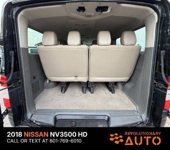 2018 Nissan NV 3500 HD SL