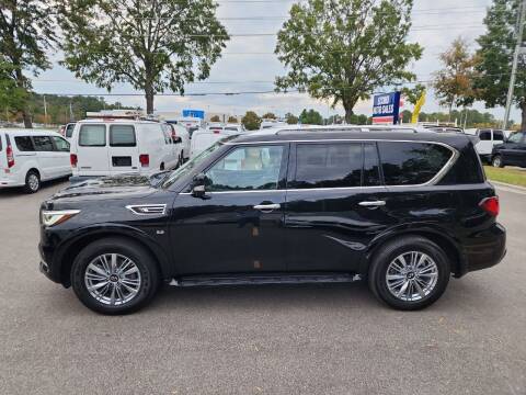 2020 Infiniti QX80 for sale at Econo Auto Sales Inc in Raleigh NC
