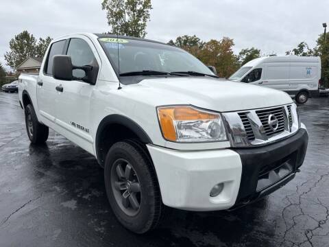 2015 Nissan Titan for sale at Newcombs North Certified Auto Sales in Metamora MI