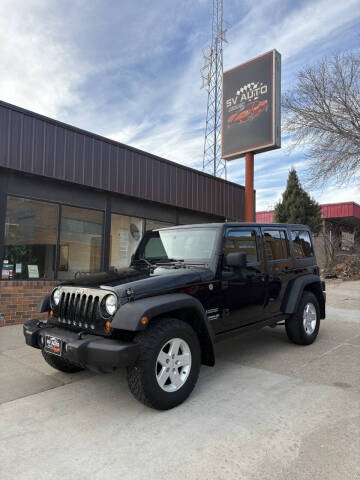 2012 Jeep Wrangler Unlimited for sale at SV Auto Sales in Sioux City IA
