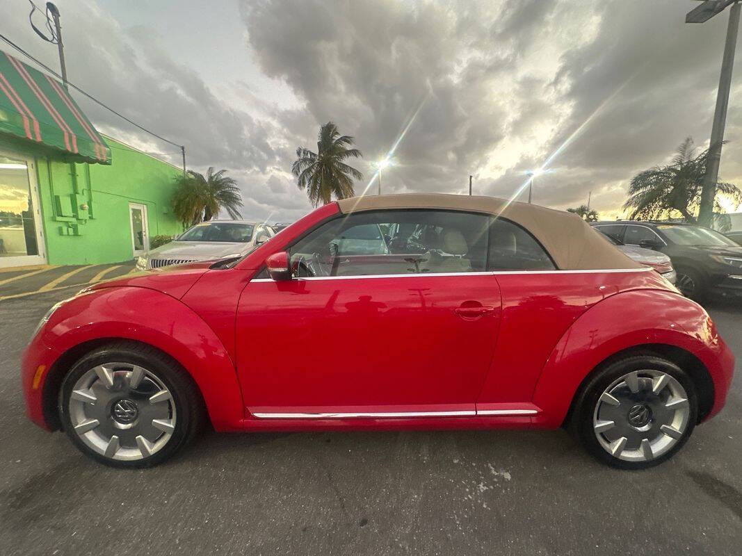 2013 Volkswagen Beetle Convertible for sale at Tropical Auto Sales in North Palm Beach, FL