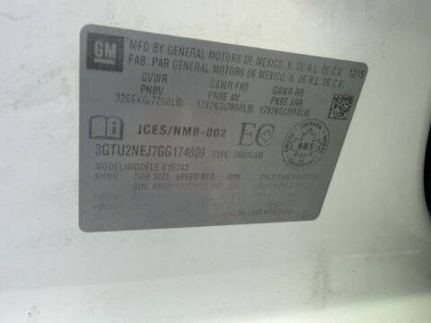 2016 GMC Sierra 1500