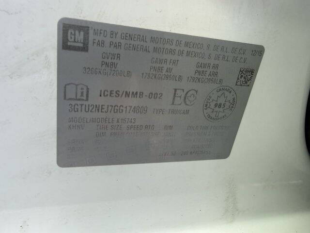 2016 GMC Sierra 1500