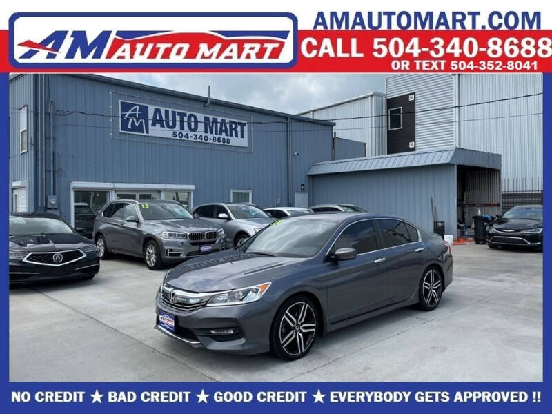 2017 Honda Accord for sale at AM Auto Mart Marrero LLC in Marrero LA