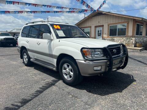 2000 Toyota Land Cruiser for sale at The Trading Post in San Marcos TX