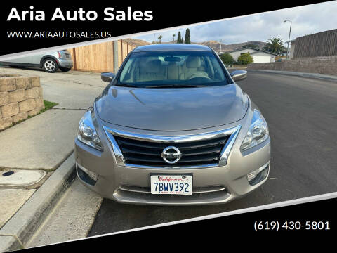 2014 Nissan Altima for sale at Aria Auto Sales in San Diego CA