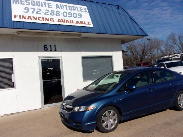 2009 Honda Civic for sale at MESQUITE AUTOPLEX in Mesquite TX