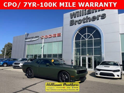 2023 Dodge Challenger for sale at Williams Brothers Pre-Owned Clinton in Clinton MI