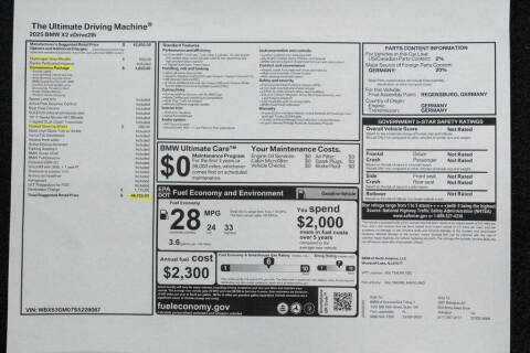 2025 BMW X2 xDrive28i