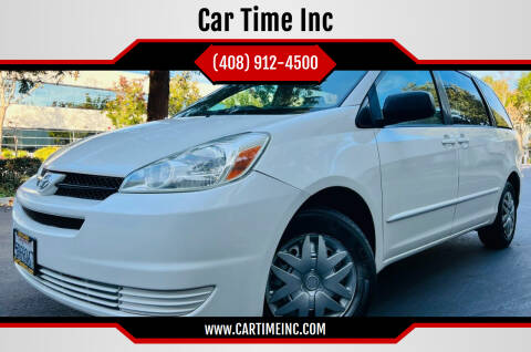 2005 Toyota Sienna for sale at Car Time Inc in San Jose CA