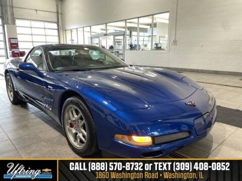 2002 Chevrolet Corvette for sale at Gary Uftring's Used Car Outlet in Washington IL