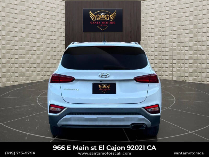 2019 Hyundai Santa Fe SE 2.4L