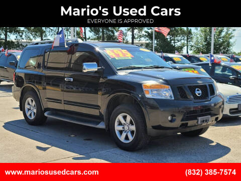 2013 Nissan Armada for sale at Mario's Used Cars in Houston TX