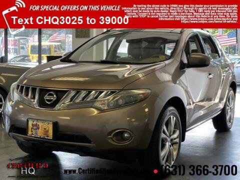 2010 Nissan Murano for sale at CERTIFIED HEADQUARTERS in Saint James NY